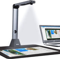 Document Camera & Overhead Scanner X3: Portable 8MP High Definition Capture Size A3 Multi-Language OCR USB Doc Cam Pack of 2 X42875