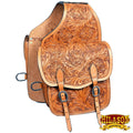 Tan Leather Horse Saddle Bag G5298