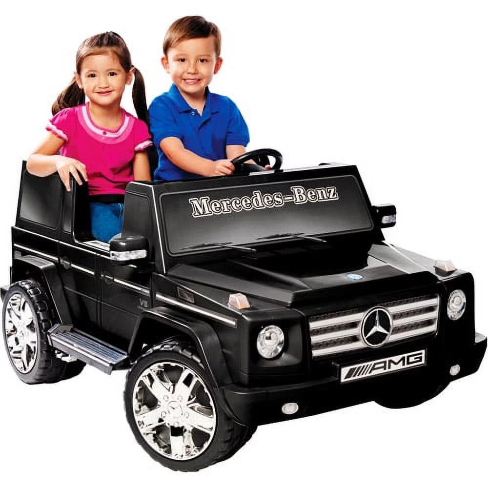 12V Black Ride On Car F23496