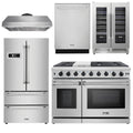48 Gas Range, Range Hood, Refrigerator, Dishwasher & Wine Cooler C993906