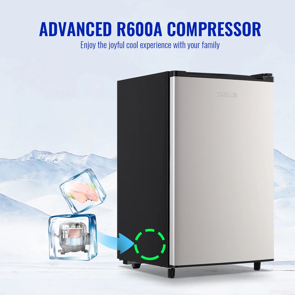 Single Door Compact Upright Freezer 3.2 Cu.Ft G7655