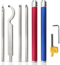 Carbide Lathe Turning Tools, 20 Full Size Woodturning Tools, Alloy Tool Set Z4596