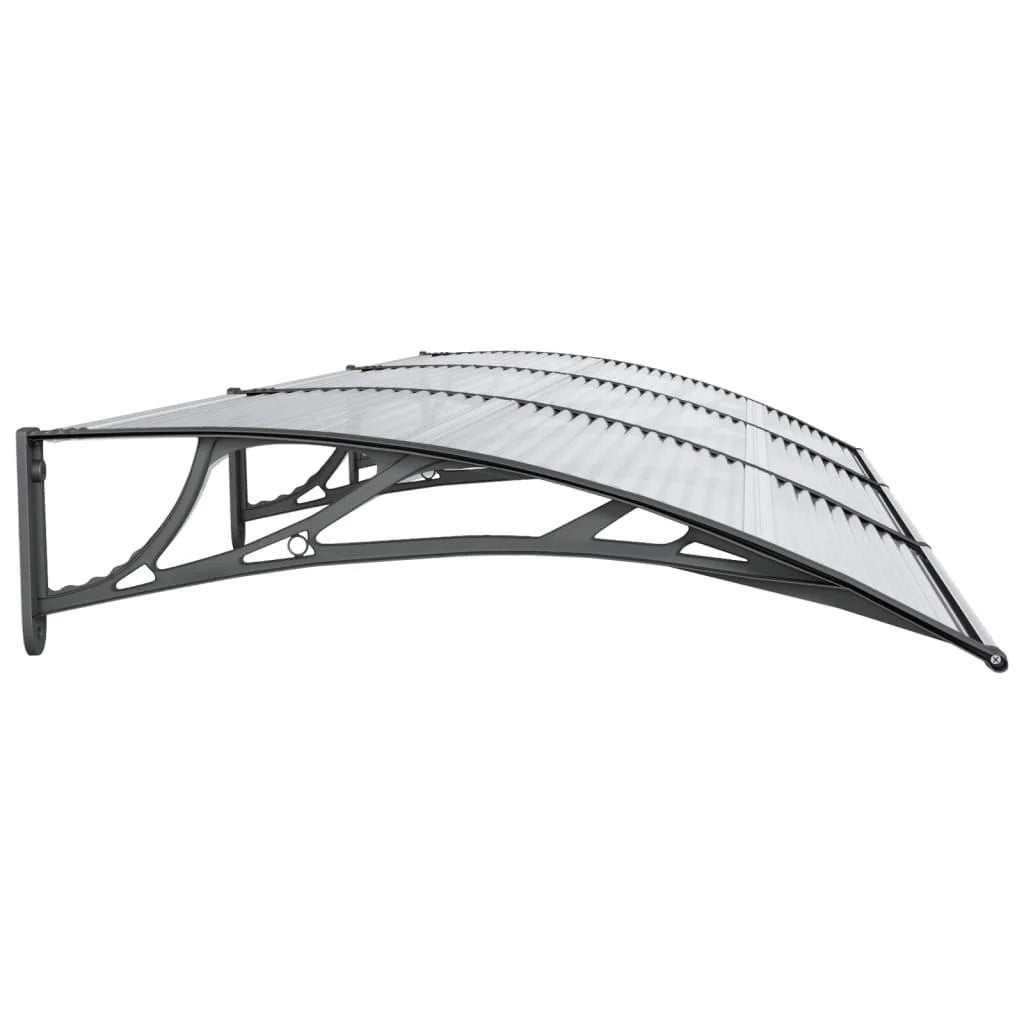 Black Polycarbonate Door Canopy T862466