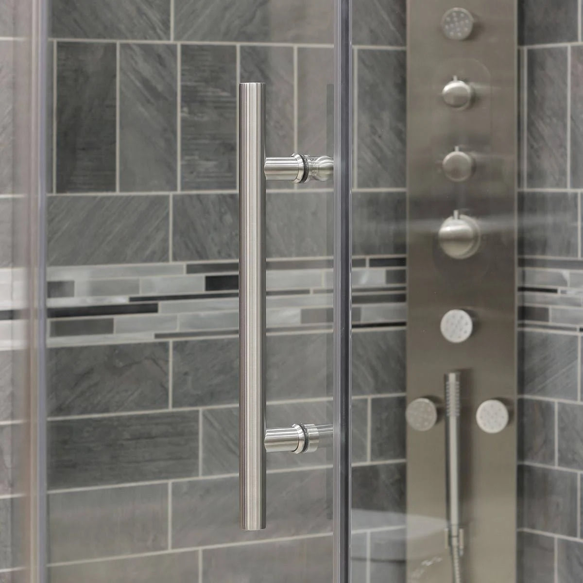 Chrome Pivot Swing-Out Shower Door M368171