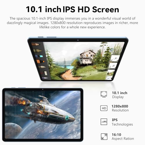 10.1" Android Tablet with Keyboard, Case, Mouse, Stylus W71188