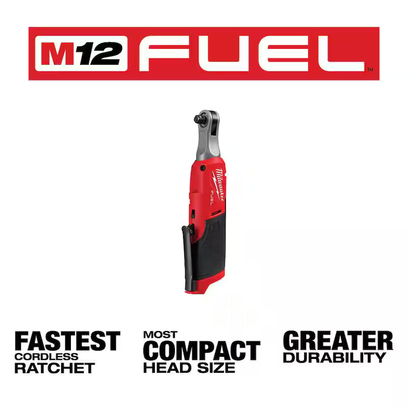 12-Volt Lithium-Ion Brushless Cordless 3/8 in. Ratchet with 2.5 Ah Battery Pack A1593