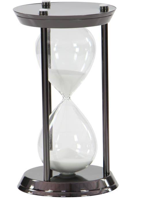 Metallic Black Sand Timer J302875