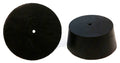 Rubber Stoppers, Size 12, 1-Hole, 10-Pound Case W62529