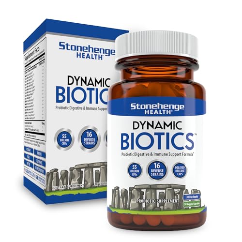 Probiotics 55 Billion CFU 16 Strains Delayed Release Veggie Capsule U193453