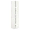 White High Cabinet with Shelves and 2 Doors G5521