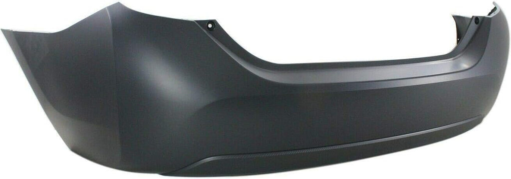 Rear Plastic Bumper Cover Fascia for 2014-2019 Toyota Corolla Sedan, Primed P9610