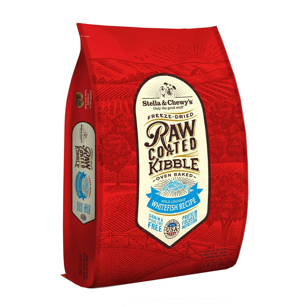 Raw Coated Dog Kibble Whitefish O802