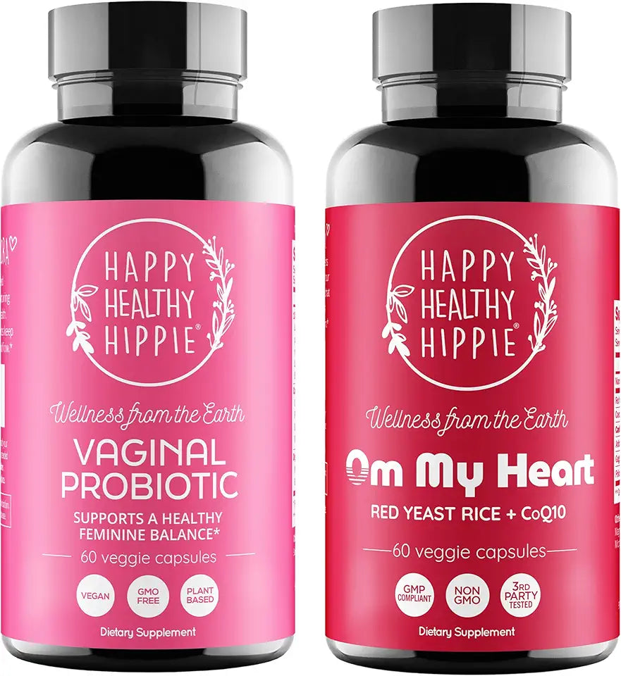 Red Yeast Rice with CoQ10 Supplement & Vaginal Probiotics J7849
