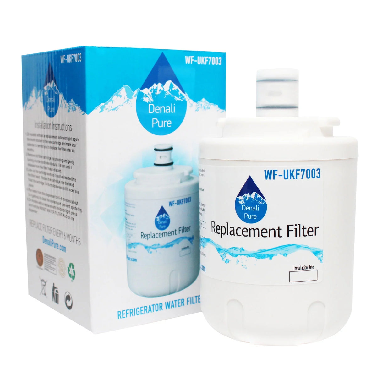 4-Pack Refrigerator Water Filter Cartridge N936