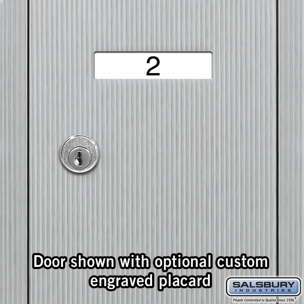 6 Doors Aluminum Vertical Mailbox Y75354