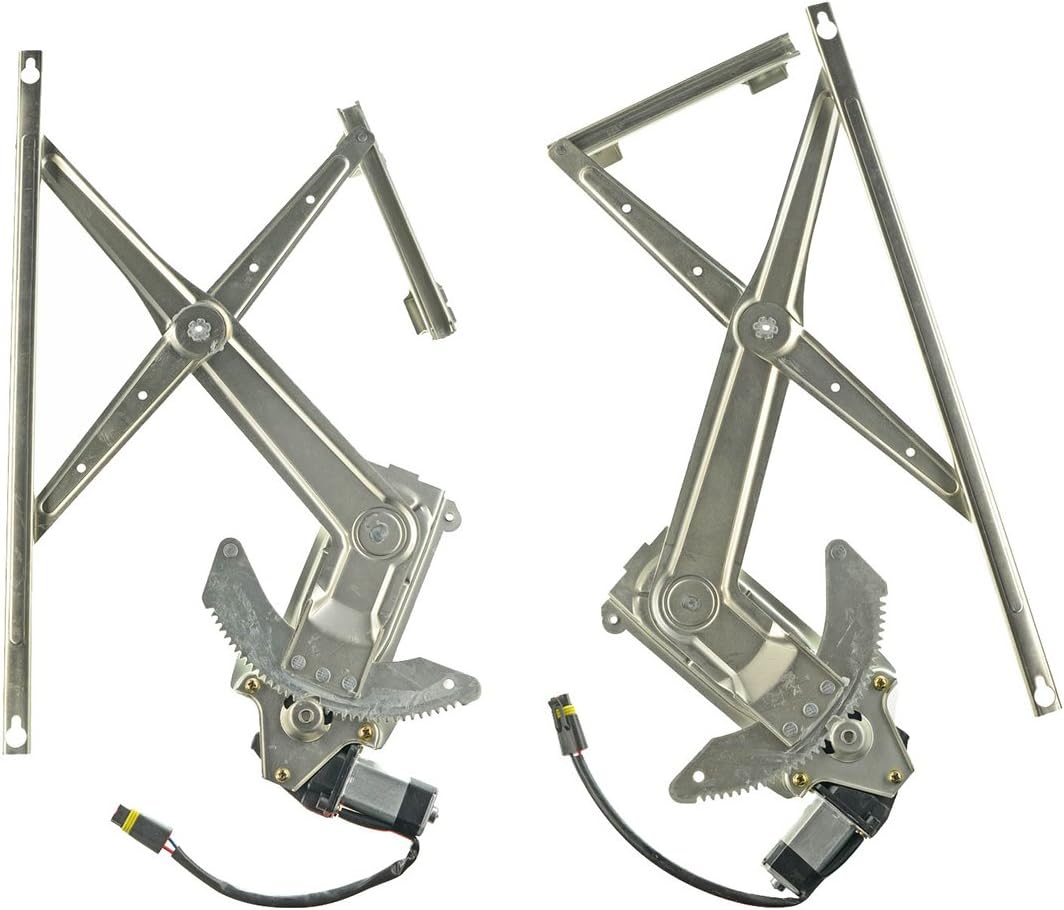 Set of 2 Power Window Regulators with Motor for Dodge Ram 1500 2500 3500 Q742