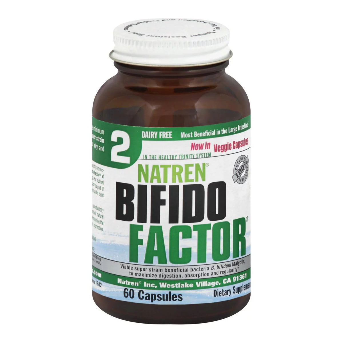 Bifido Factor Dairy Free 60 CAP Z557