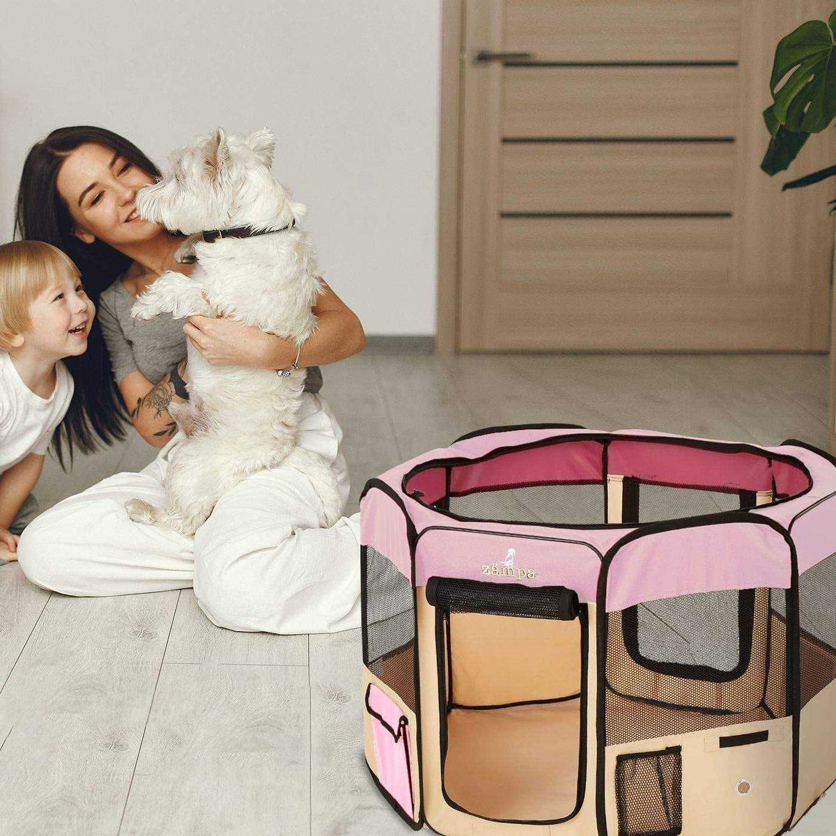 Portable Foldable Pet Playpen Q391