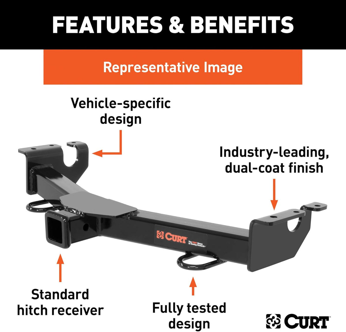 2-Inch Front Receiver Hitch S531665