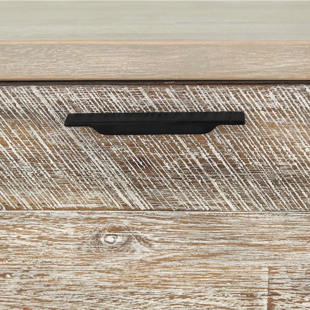 4-Drawer Modern Wood Desk H845