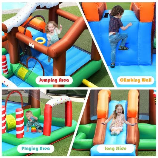 Inflatable Bounce House Slide Climber A797110