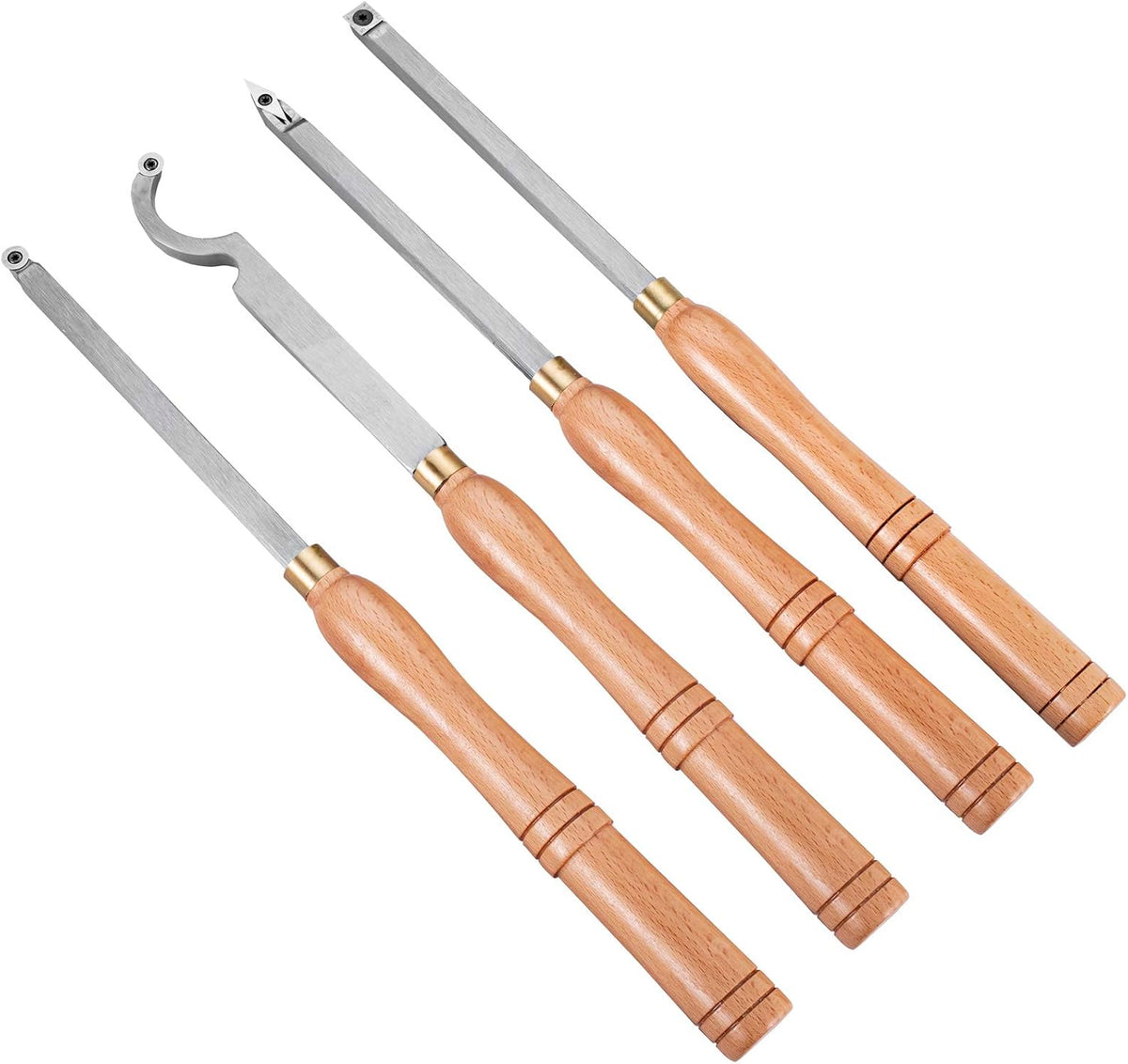 4 PCS Carbide Lathe Tools Set W3073