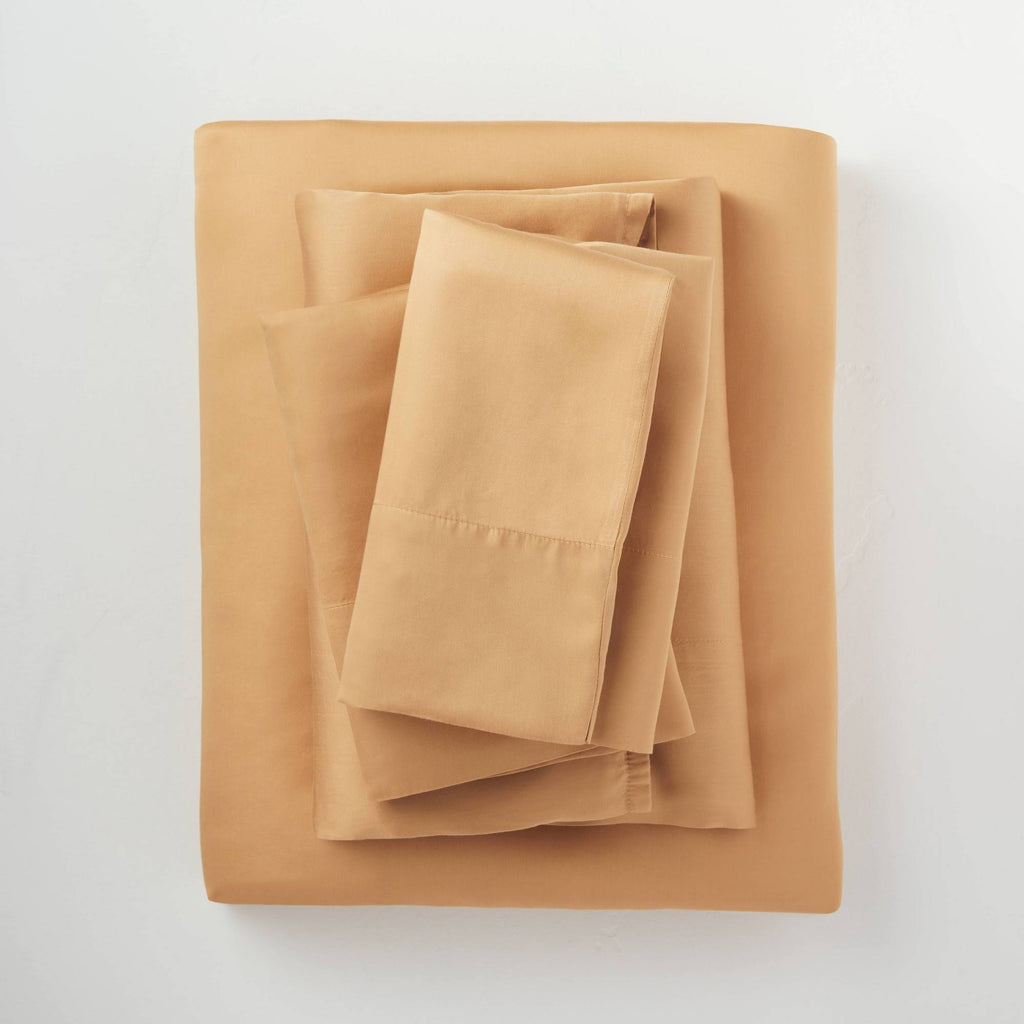 Honey 400 Thread Count Lyocell Solid Sheet Set I1162