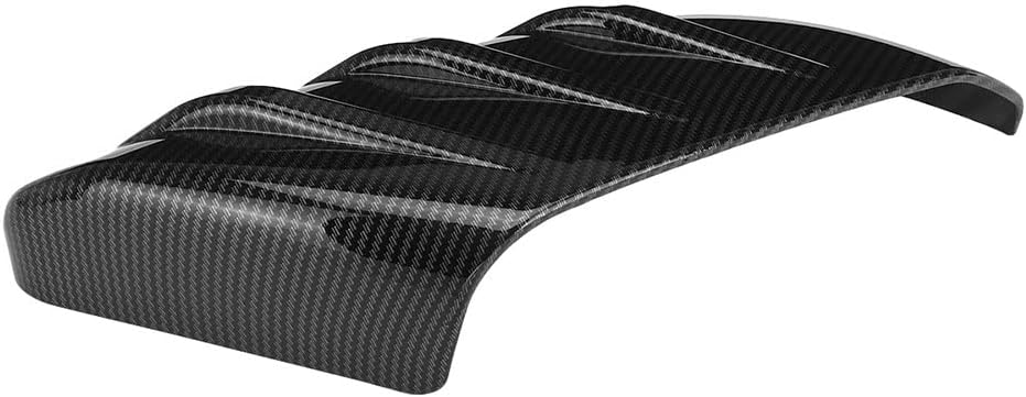 Glossy Black Carbon Fiber Side Door Rear View Mirror Covers C46844