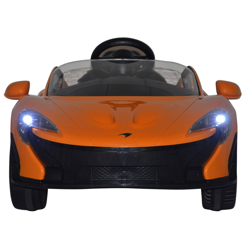 Orange McLaren P1 12V Ride On Car F470
