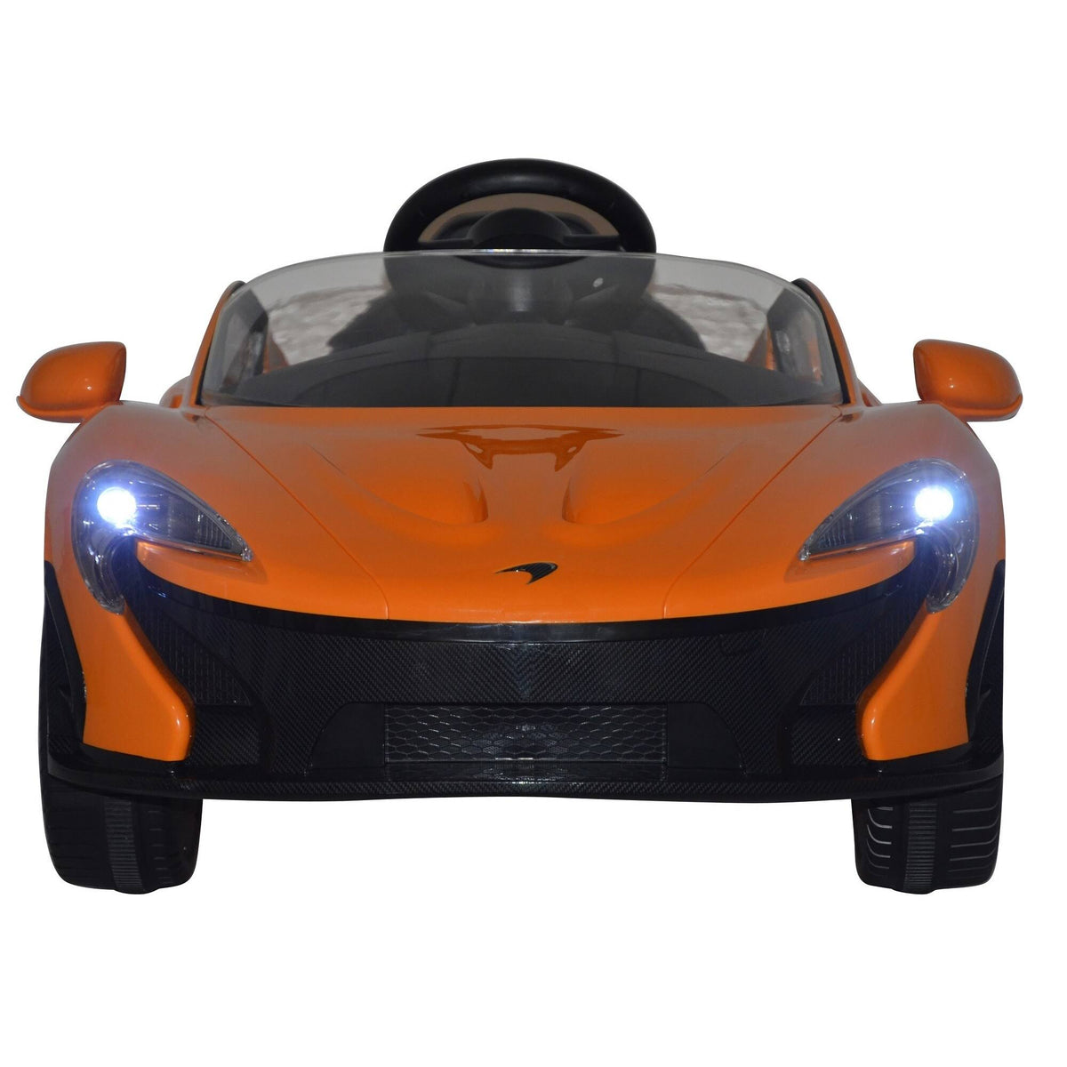 Orange McLaren P1 12V Ride On Car F470