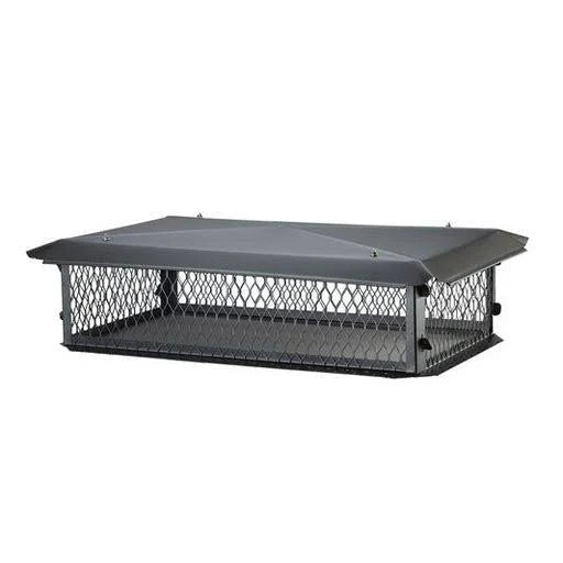 Black 17x49 Multi-Flue Chimney Cap V67714