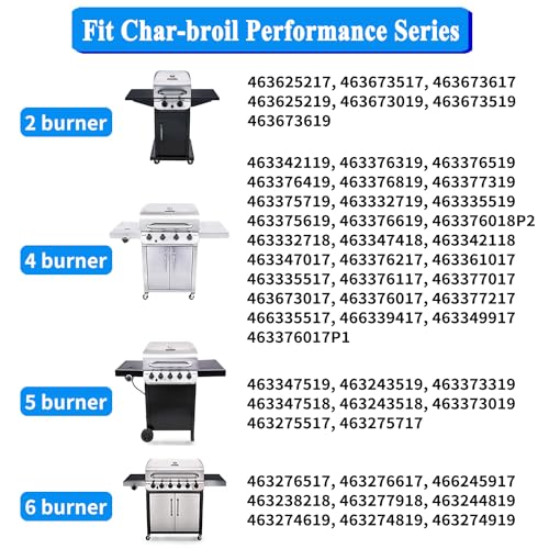 Replacement Parts for Charbroil Grill 5 Burner Q707874