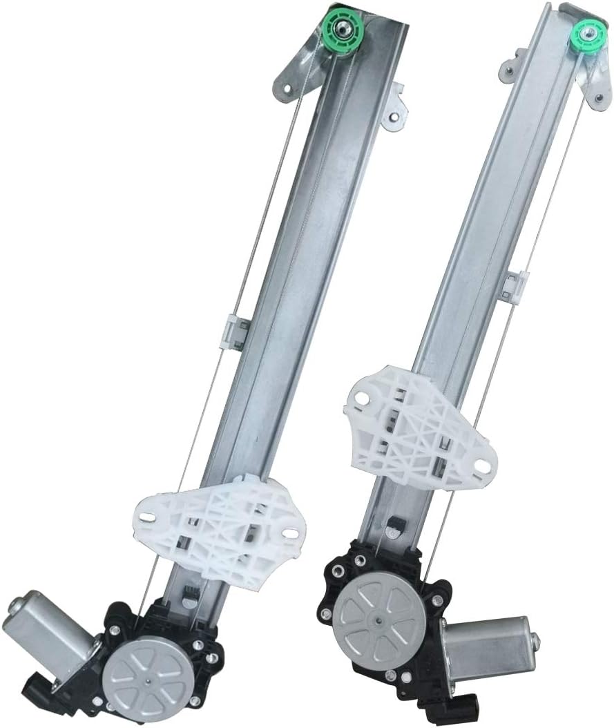 Electric Power Window Regulator with Motor Compatible with Honda Accord Coupe Front Driver Side Pack of 2 S829929