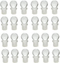 24 Pcs Glass Bottle Stoppers T2696