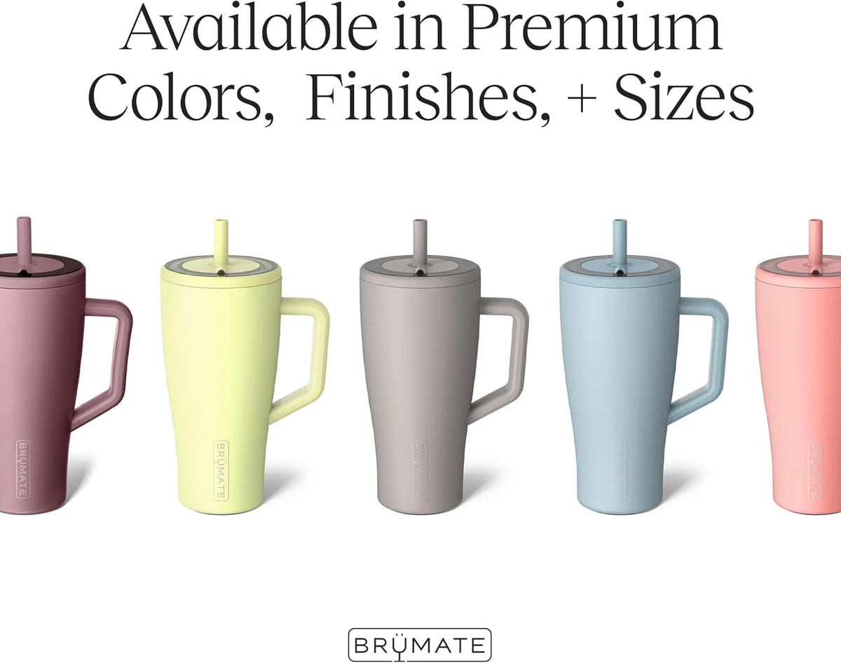 30 oz Stainless Steel Insulated Tumbler with Lid and Straw E29673