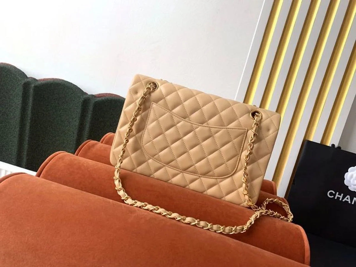 Beige Handbag D277