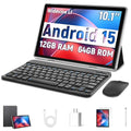 10.1" Android Tablet with Keyboard, Case, Mouse, Stylus W71188