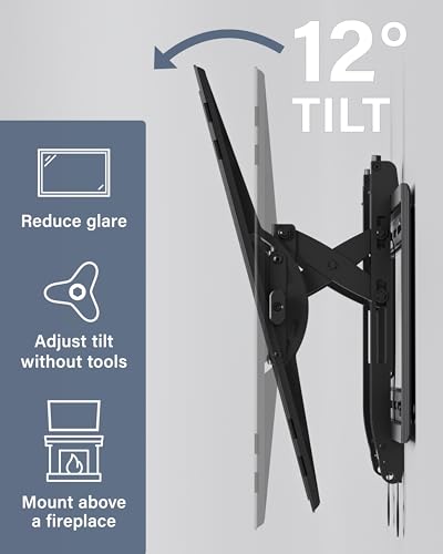 Tilting TV Wall Mount for Large TVs Up to 90” B537987