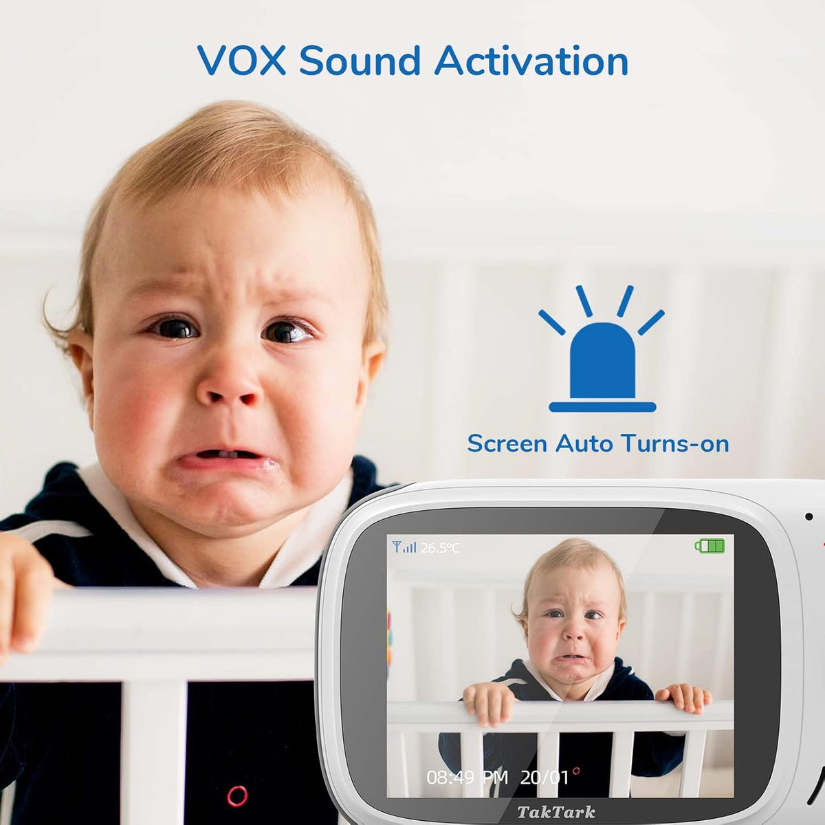 Baby Monitor with Camera and Audio L512061
