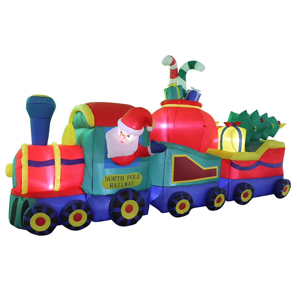 Christmas Train Air Blown Yard Inflatable, 60" S3288