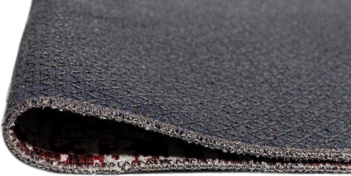 Washable Area Rug Low Profile Persian Runner Anti Slip Backing Foldable Carpet C334696