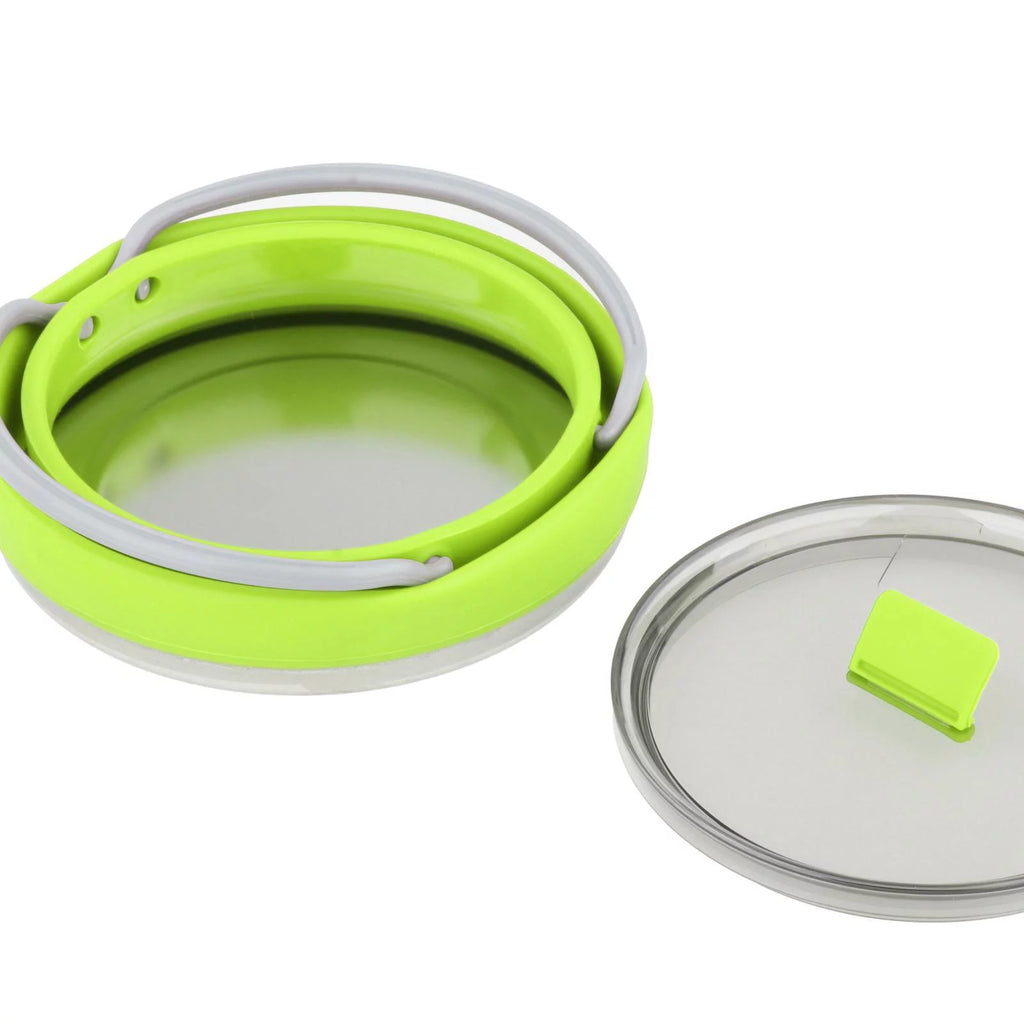 Foldable Collapsible Cooking Pot Camping Kettle A1738