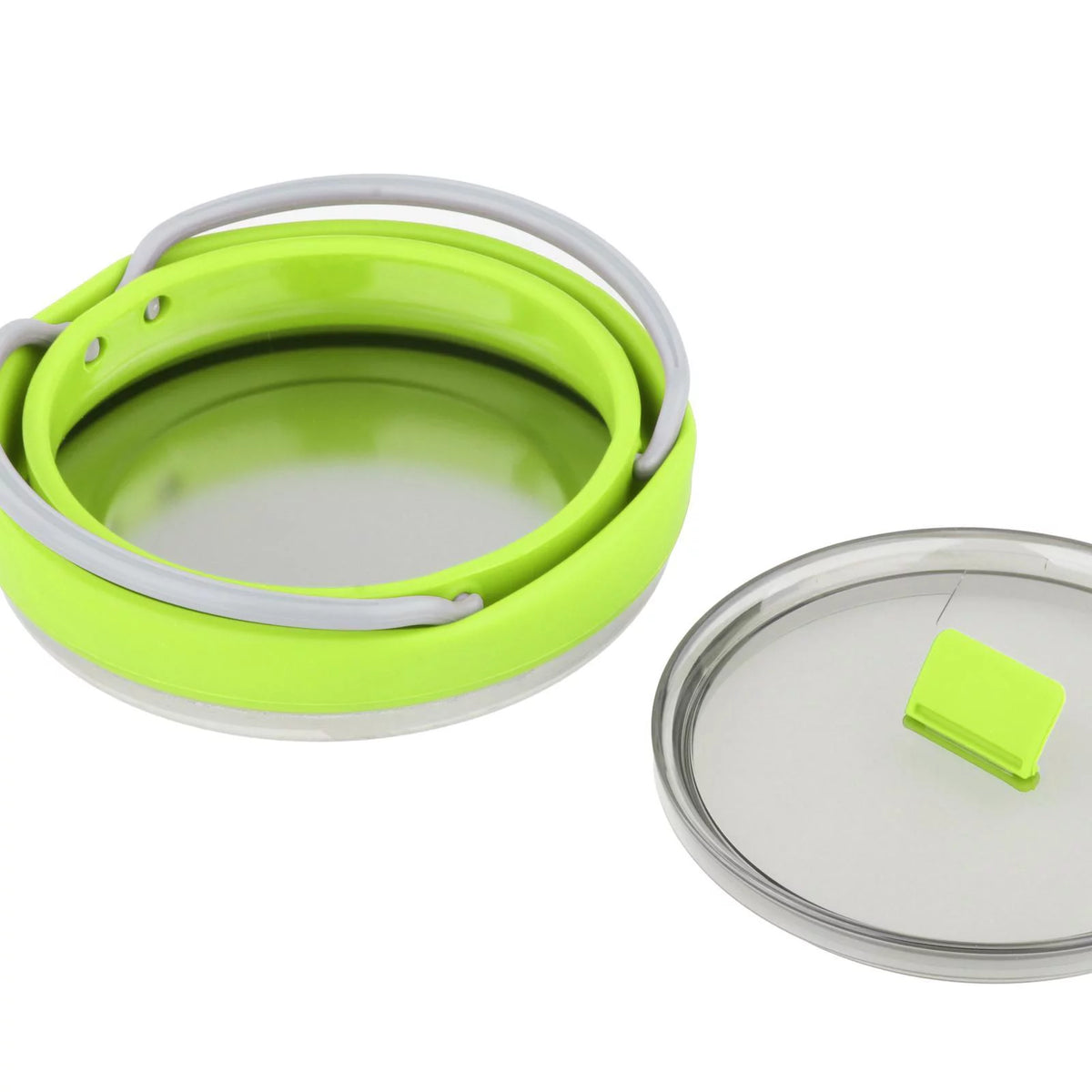 Foldable Collapsible Cooking Pot Camping Kettle A1738