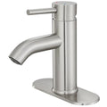 Chrome Single Handle One Hole Vessel Sink Faucet W41343