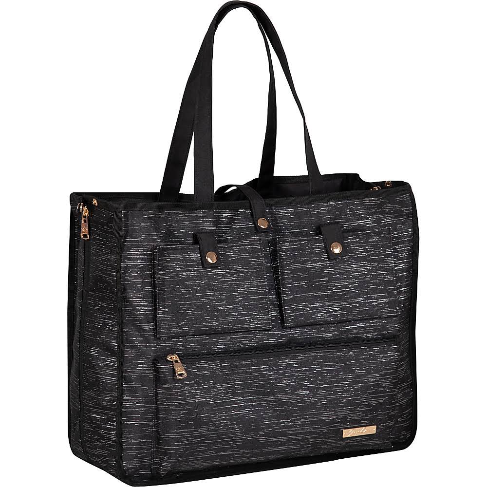 Black Reversible 2-in-1 Tote W6264