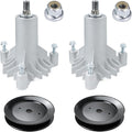 Spindle Assembly with Pulley for 38 42 inch Deck Pack of 2 D340269
