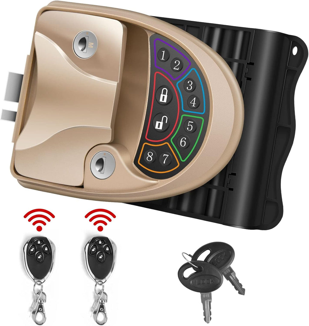 Waterproof RV Door Lock with Backlit Keypad J3766