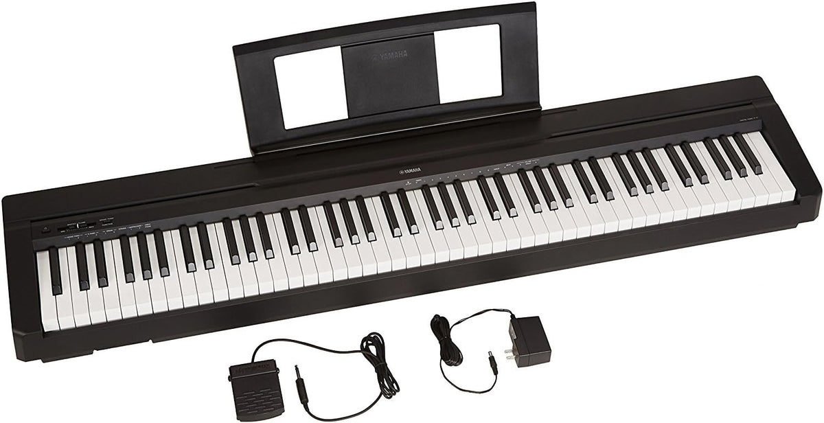 88-Key Weighted Action Digital Piano with Sustain Pedal and Power Supply B9875