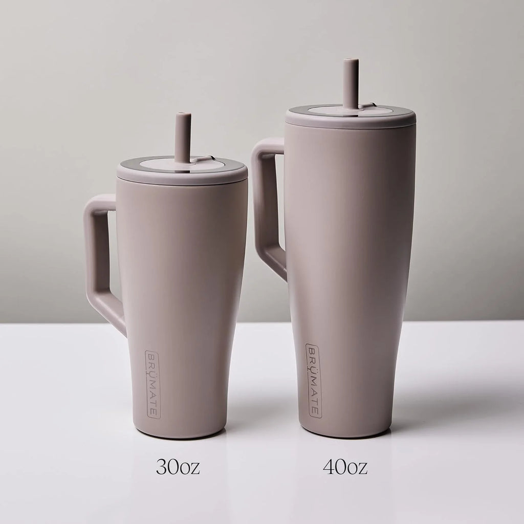 30 oz Stainless Steel Insulated Tumbler with Lid and Straw E29673