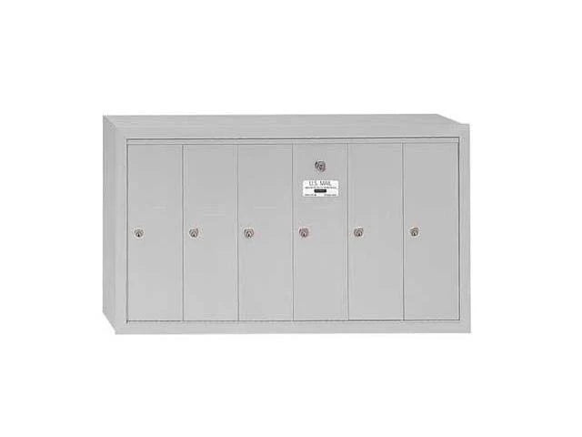6 Doors Aluminum Vertical Mailbox Y75354